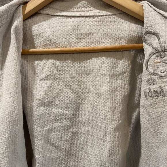 3 for $45 _ 100% cotton light blue bath robe - Picture 12 of 13